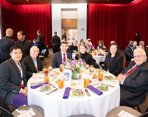 Alumni at an Alumni and Families Weekend luncheon