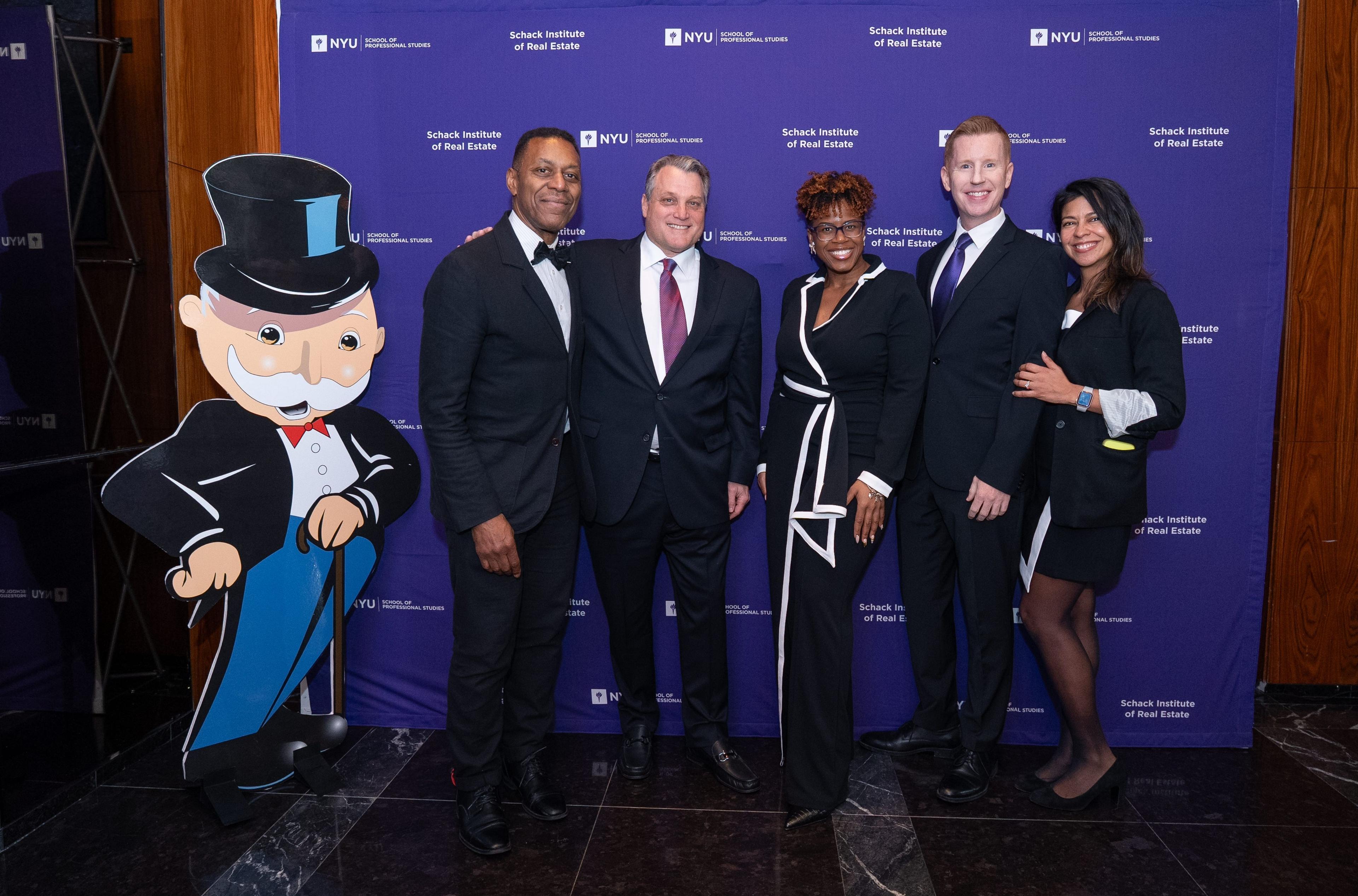 Brian Ray with NYU SPS Faculty & Staff